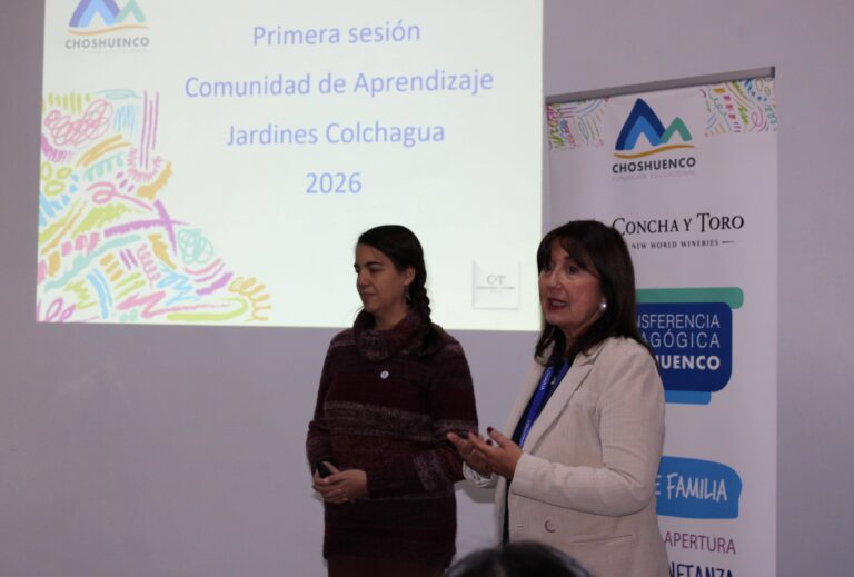 SLEP Colchagua y Fundación Choshuenco desarrollan primera comunidad de aprendizaje 2026 para fortalecer el trabajo con las familias en educación parvularia